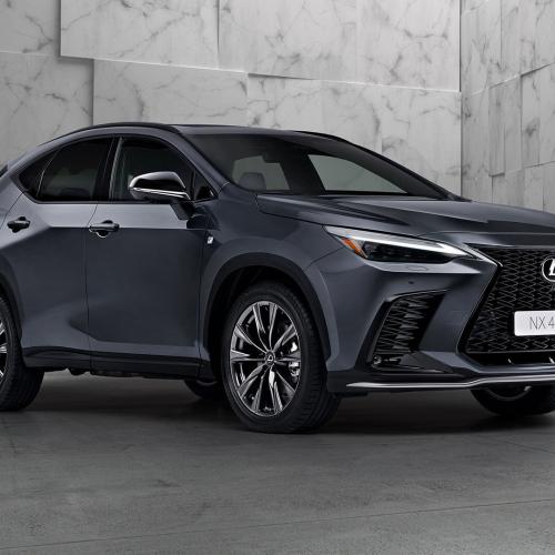 Lexus NX zijaanzicht
